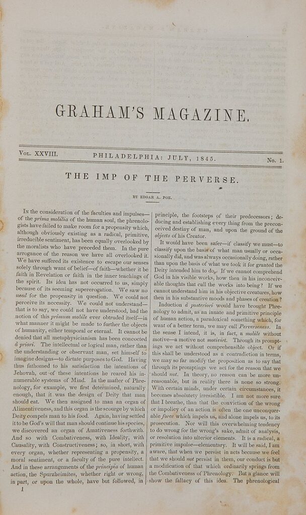 The Imp of the Perverse